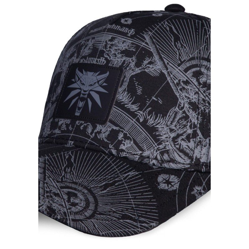 The Witcher casquette baseball Logo Black