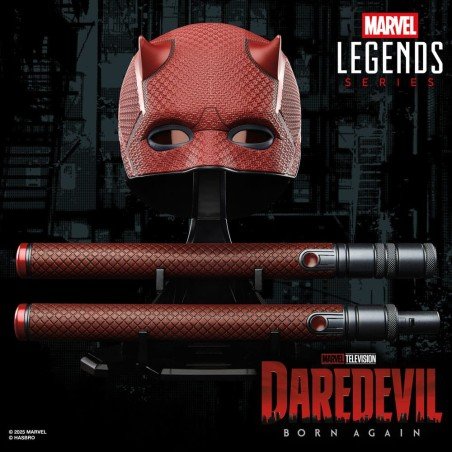 Daredevil: Born Again Baton en Premium Cosplay Masker