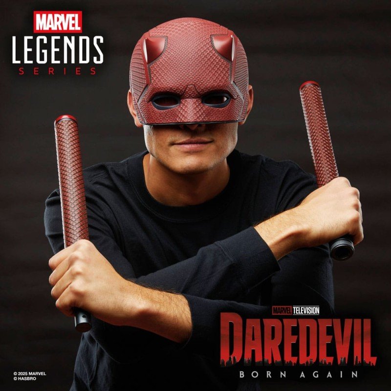 Daredevil: Born Again Baton en Premium Cosplay Masker