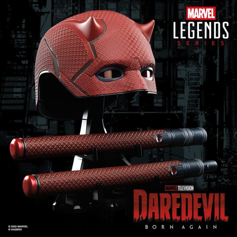 Daredevil: Born Again Baton en Premium Cosplay Masker