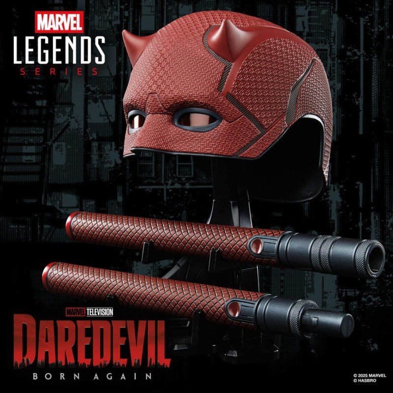 Daredevil: Born Again Baton en Premium Cosplay Masker
