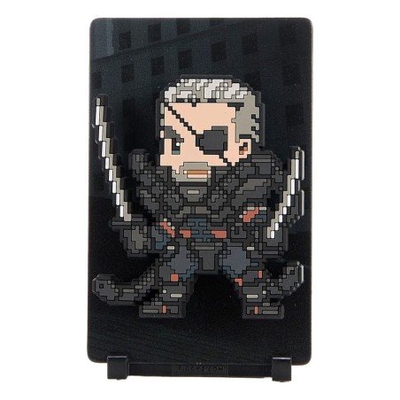 Metal Gear Solid 2 FiGGYZ Solidus Snake Verzamelmagneet 11 cm