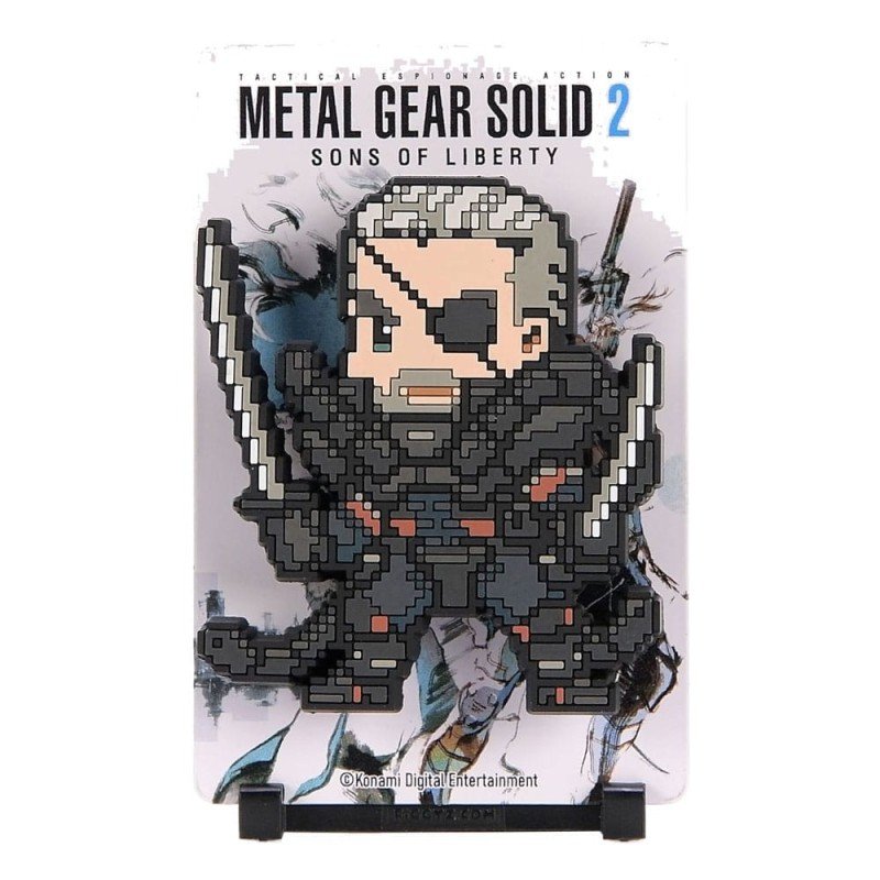Metal Gear Solid 2 FiGGYZ Solidus Snake Collectible Magnet 11 cm