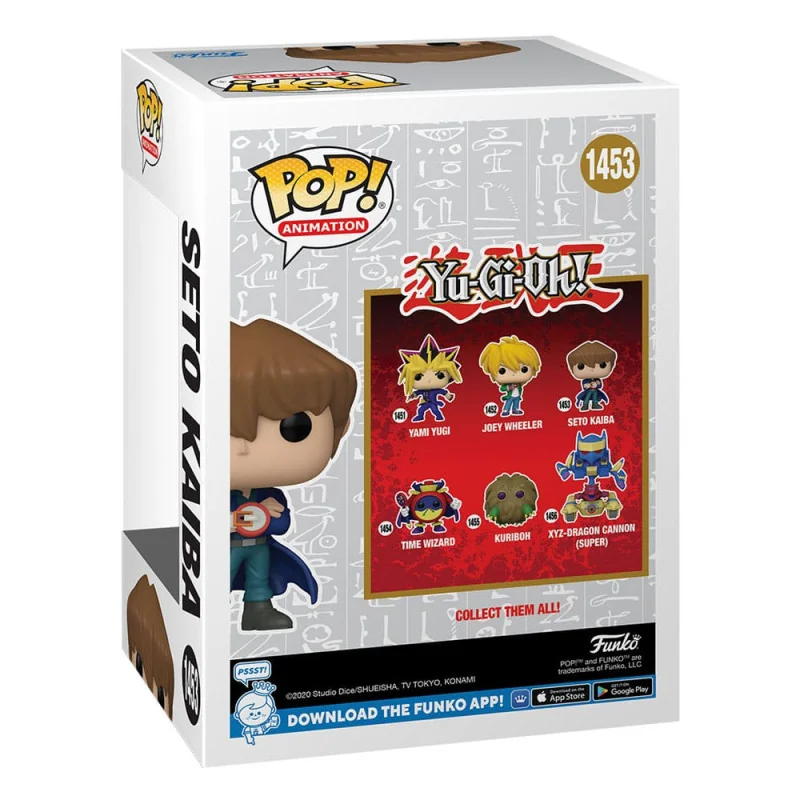 Yu-Gi-Oh! Figurine Funko POP! Animation Vinyl Seto Kaiba 9 cm | 889698720649