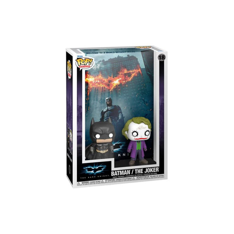 DC Comics Funko KNALLEN! Filmposter Vinyl De Donkere Ridder 9 cm