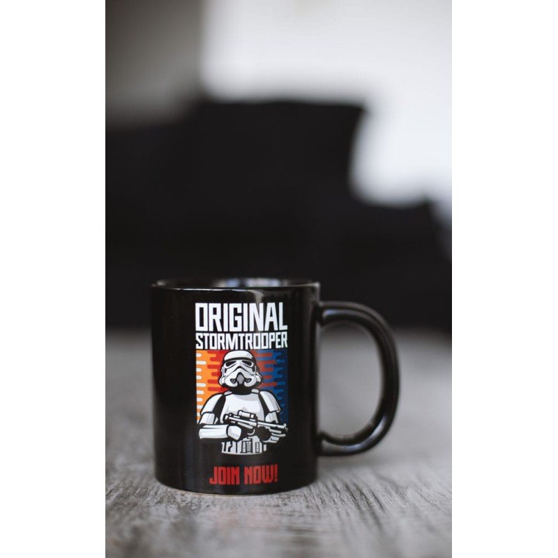 Original Stormtrooper mug Join Now Black 