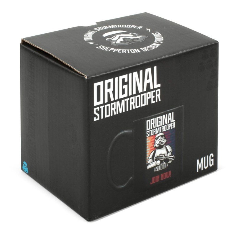 Originele Stormtrooper-mok Sluit je nu aan zwart 