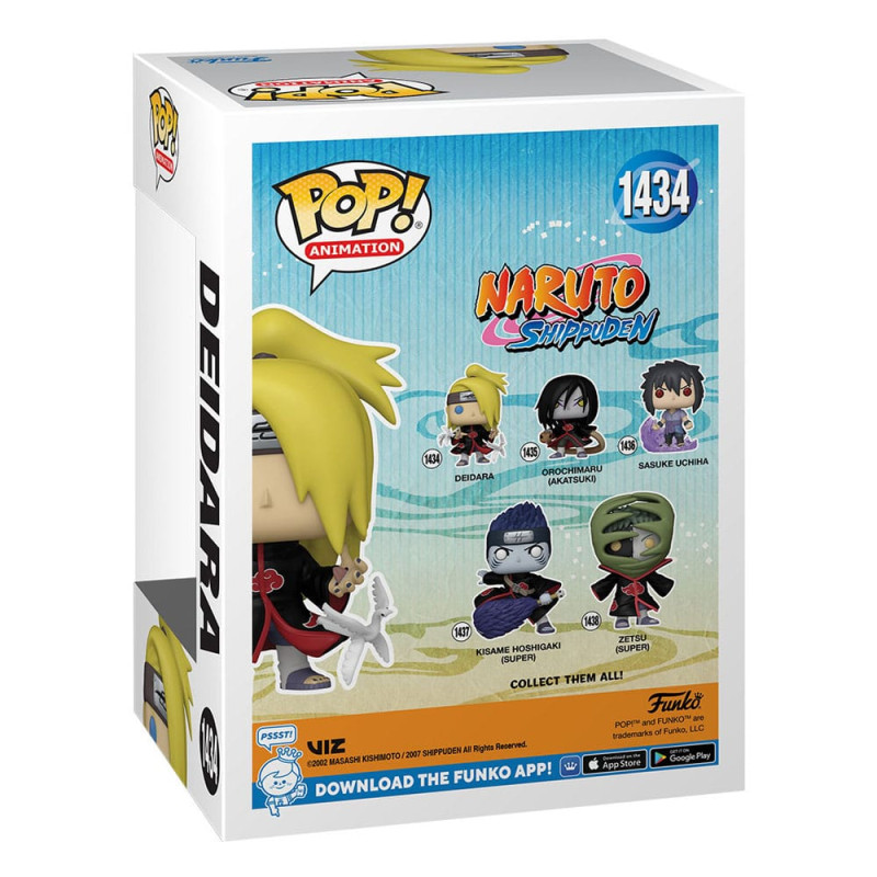 Naruto Shippuden Figuur Funko POP! Animatie Vinyl Deidara 9 cm