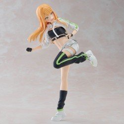 Het Idolm@ster Gakuen-beeldje PVC Espresto Sumika Shiun Accent groen ver. 22 cm