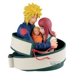 Naruto 72 Series Minato & Naruto & Kushina PVC Statuette 13 cm