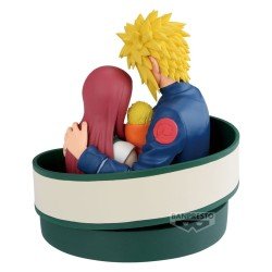 Naruto 72 Series statuette PVC Minato & Naruto & Kushina 13 cm