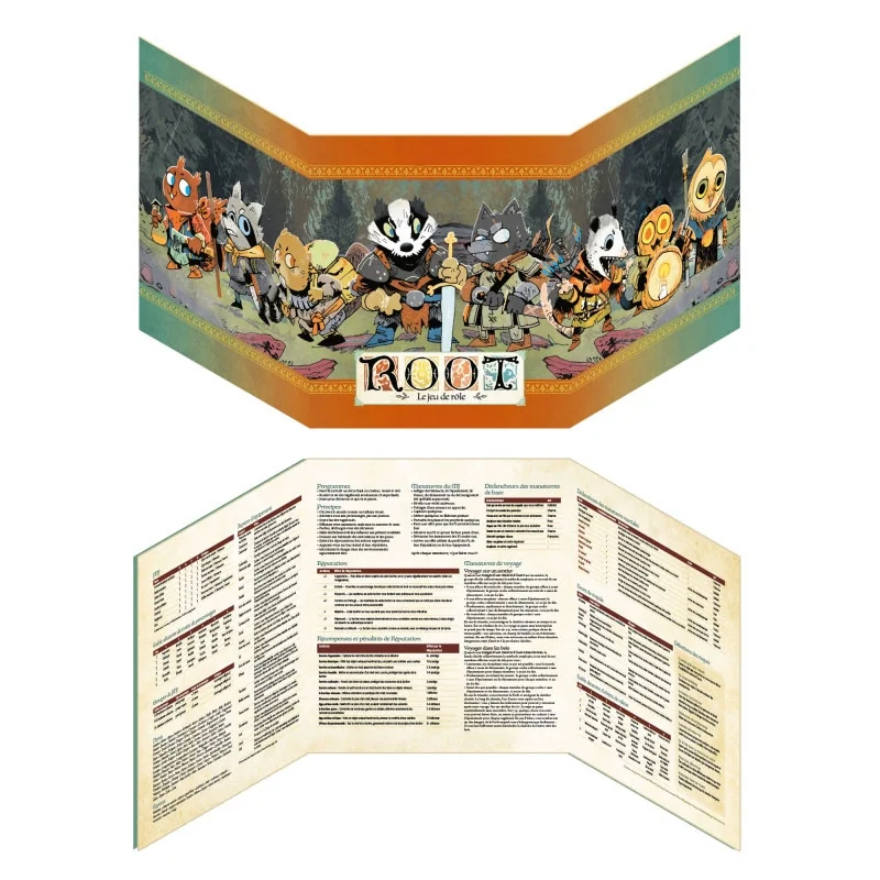 Root - The Role-Playing Game: Screen + Notepad FR | 9782355745898