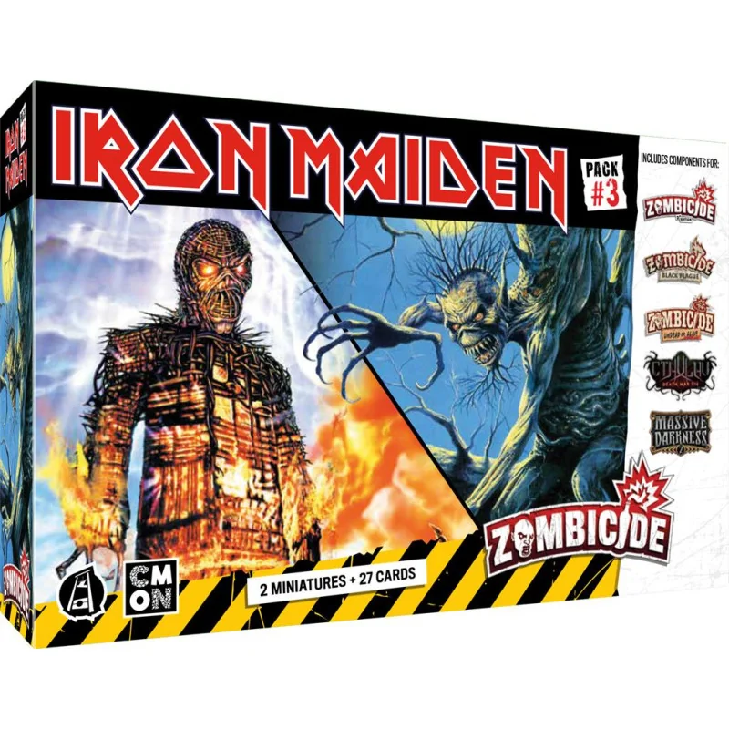 Zombicide - Iron Maiden Pack 3 ENG/DE | 889696016034