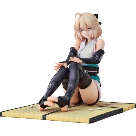 Fate/Grand Order PVC-beeldje 1/7 Saber Klasse dient Okita Souji Final Ascension Ver. 14 cm       