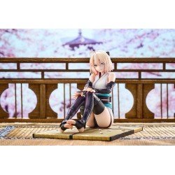 Fate/Grand Order PVC statuette 1/7 Saber Class serving Okita Souji Final Ascension Ver. 14 cm       