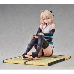 Fate/Grand Order PVC-beeldje 1/7 Saber Klasse dient Okita Souji Final Ascension Ver. 14 cm       