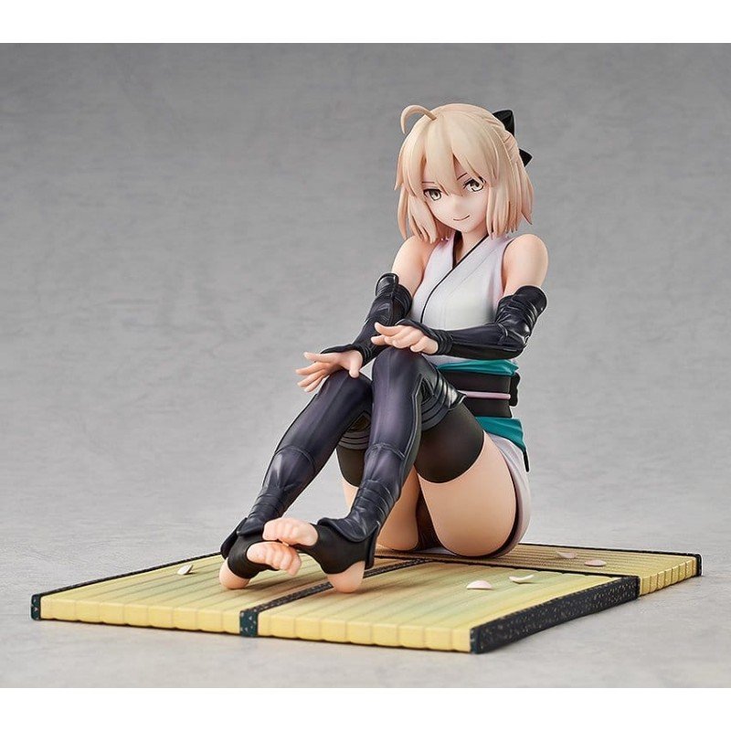 Fate/Grand Order PVC-beeldje 1/7 Saber Klasse dient Okita Souji Final Ascension Ver. 14 cm       