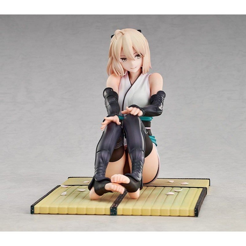 Fate/Grand Order PVC-beeldje 1/7 Saber Klasse dient Okita Souji Final Ascension Ver. 14 cm       