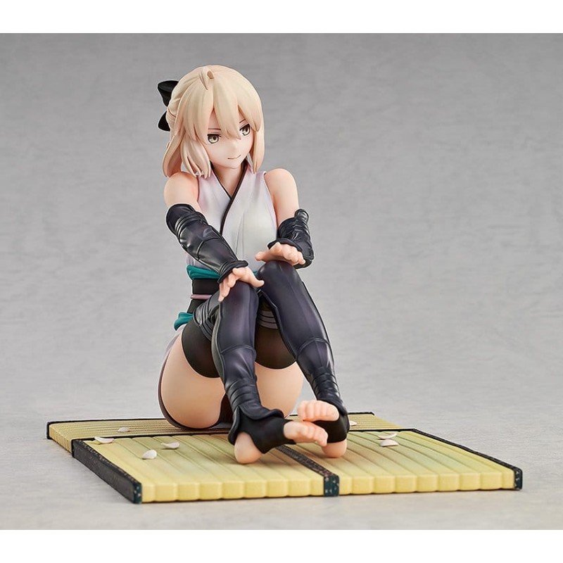 Fate/Grand Order PVC statuette 1/7 Saber Class serving Okita Souji Final Ascension Ver. 14 cm       
