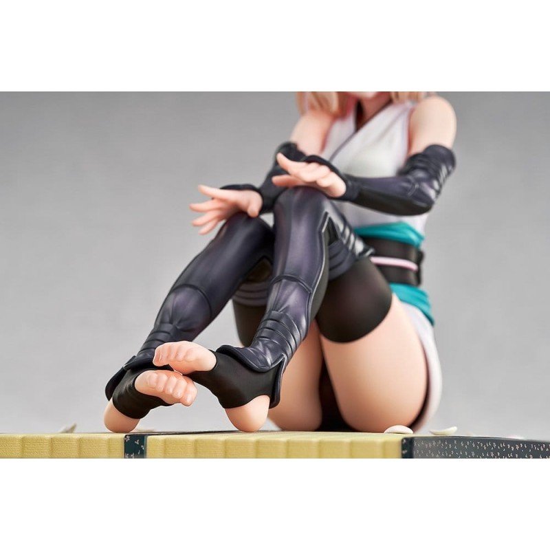Fate/Grand Order PVC-beeldje 1/7 Saber Klasse dient Okita Souji Final Ascension Ver. 14 cm       