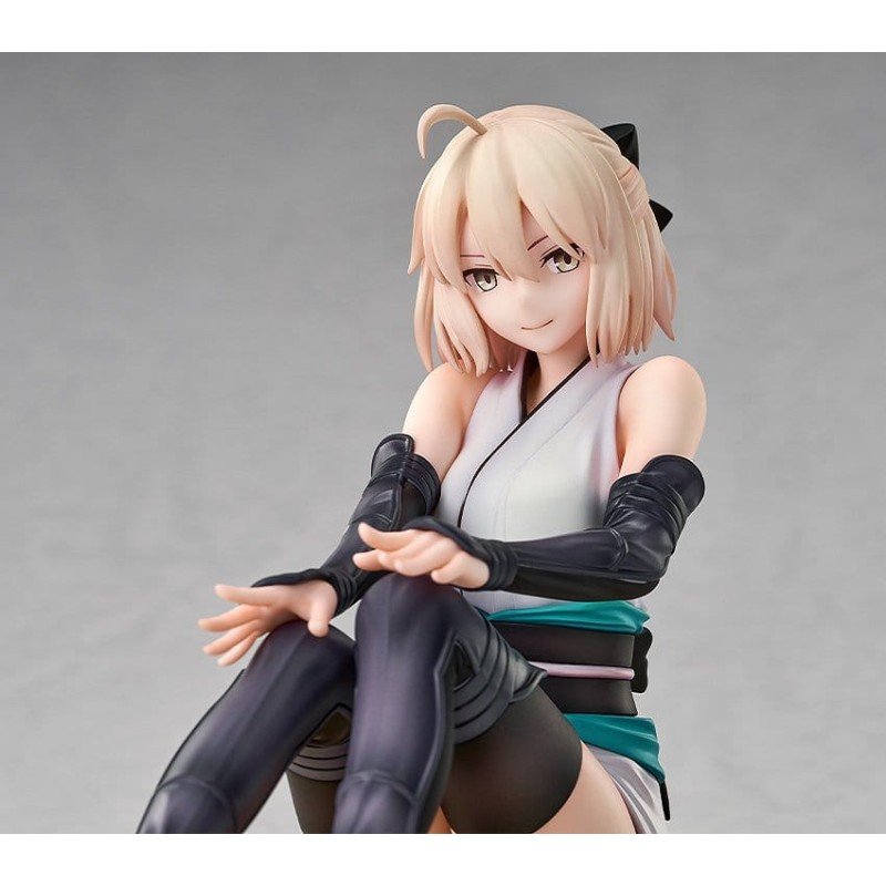 Fate/Grand Order PVC-beeldje 1/7 Saber Klasse dient Okita Souji Final Ascension Ver. 14 cm       