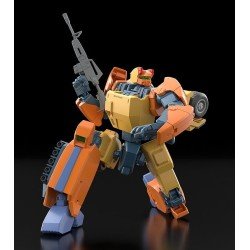 Special Armored Battalion Dorvack figurine Moderoid Plastic Model Kit Mugen Calibur 17 cm 