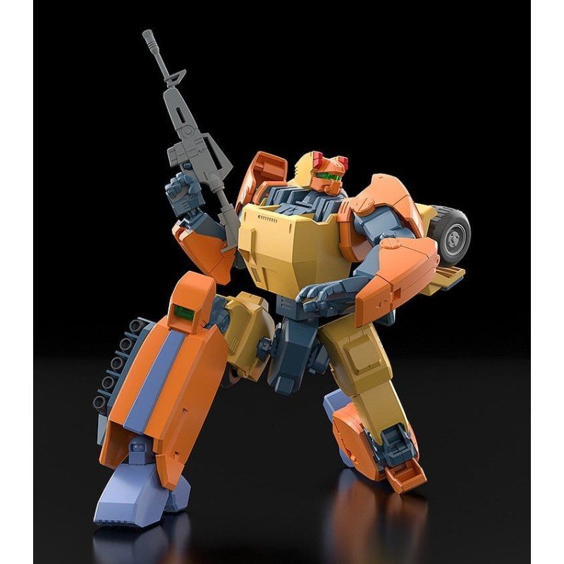 Special Armored Battalion Dorvack figurine Moderoid Plastic Model Kit Mugen Calibur 17 cm 