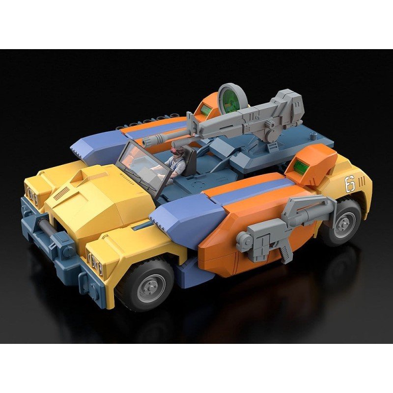 Special Armored Battalion Dorvack Minifigure Moderoid Plastic Model Kit Mugen Calibur 17 cm 