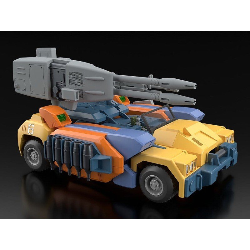 Special Armored Battalion Dorvack figurine Moderoid Plastic Model Kit Mugen Calibur 17 cm 