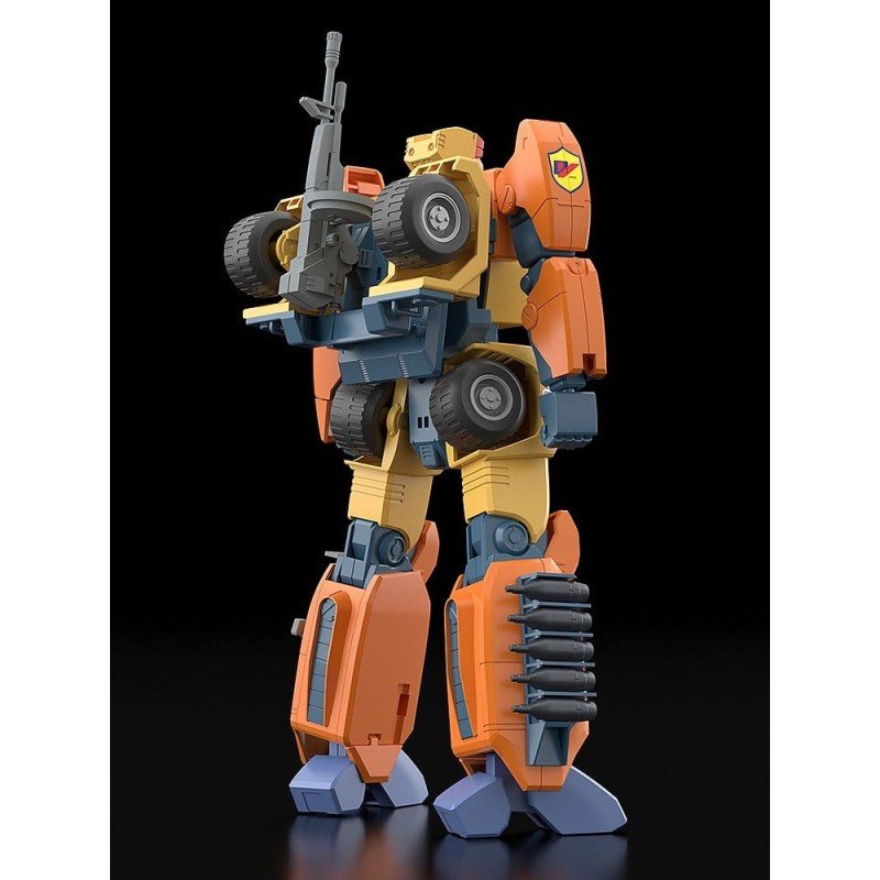 Special Armored Battalion Dorvack figurine Moderoid Plastic Model Kit Mugen Calibur 17 cm 