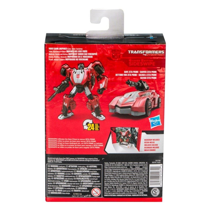 Transformers: War for Cybertron Studio Series Deluxe Class figurine Gamer Edition Sideswipe 11 cm