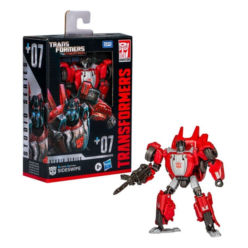 Transformers: War for Cybertron Studio Series Deluxe Class figurine Gamer Edition Sideswipe 11 cm