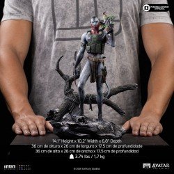 Avatar 3: Fire and Ash Statuette Art Scale 1/10 Miles Quaritch 36 cm