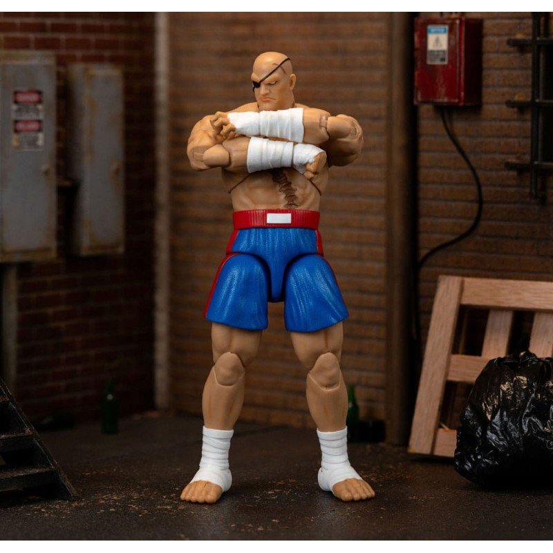 Ultra Street Fighter II: The Final Challengers 1/12 Sagat 19 cm figuur   