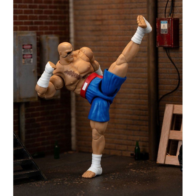 Ultra Street Fighter II: The Final Challengers figurine 1/12 Sagat 19 cm   