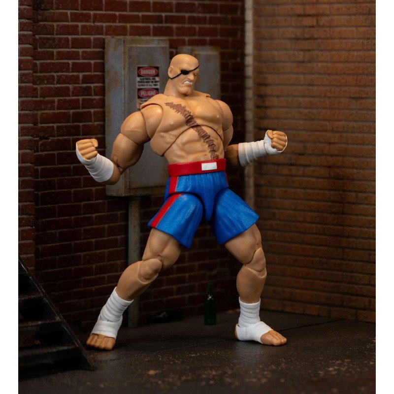 Ultra Street Fighter II: The Final Challengers 1/12 Sagat 19 cm figuur   