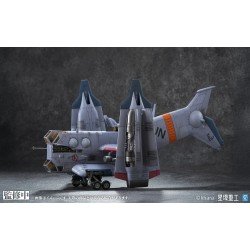 Evangelion: 3.0 Je kunt (niet) een figuurtje opnieuw maken Plastic Model Kit 1/72 YAGR-3B UNAF Close Air Support VTOL Vliegtuig 