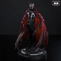 Pawn Zwart Wit & Rood Beeldje Over het hele lichaam 1/10 Spawn door Pupeteer Lee 23 cm