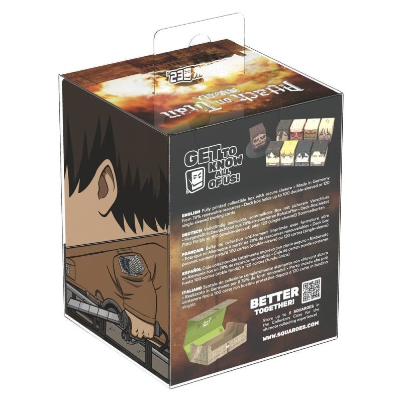 Squaroes Squaroe-aanval op Titan AOT001 - Eren Jäger