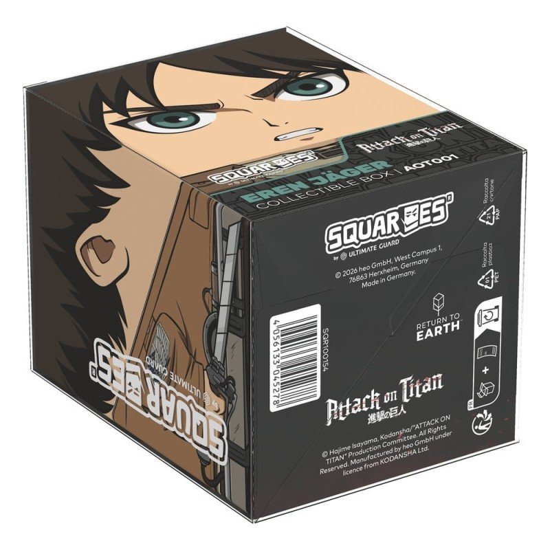 Squaroes Squaroe-aanval op Titan AOT001 - Eren Jäger