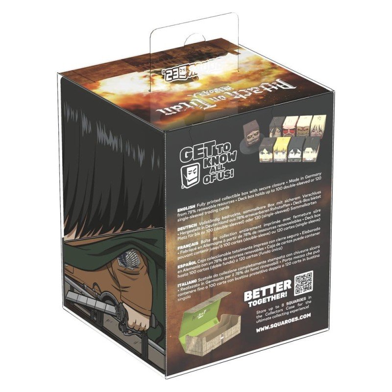 Squaroes Squaroe-aanval op Titan AOT003 - Mikasa Ackermann