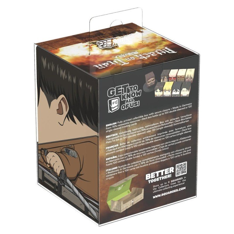Squaroes Squaroe Aanval op Titan AOT004 - Levi Ackermann