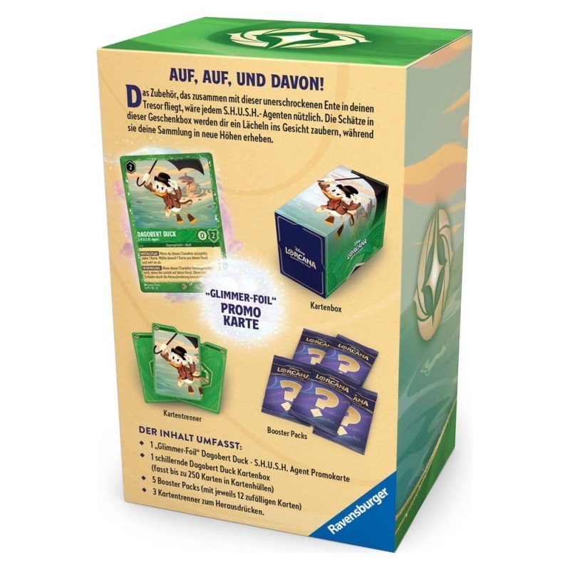 Disney Lorcana TCG Coffret Cadeau Dagobert Duck *ALLEMAND*