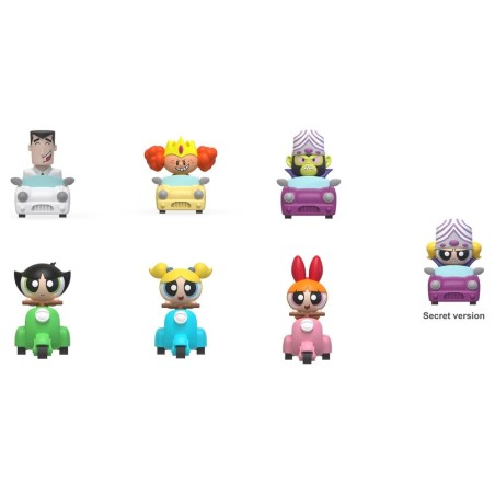 De Powerpuff Girls trekken Auto Blind Box 5 cm Assortiment (6)