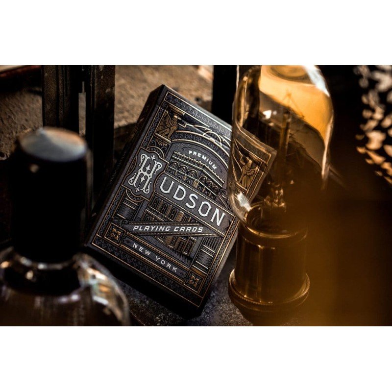 Theory 11  jeu de cartes à jouer Hudson noir