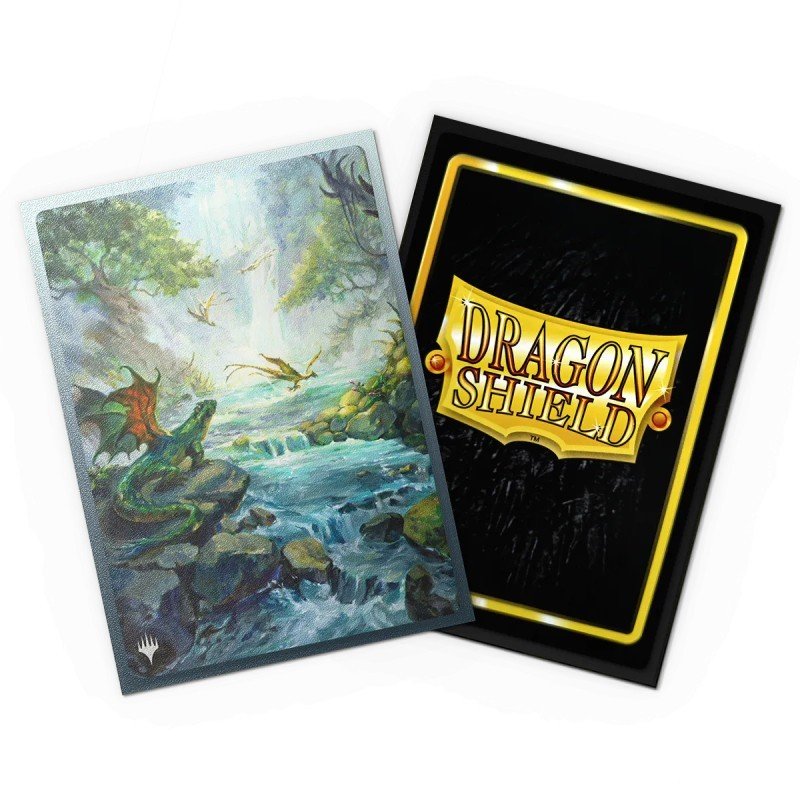 Dragon Shield X Magic - Dual Standard - Landfall - Misty Rainforest (100 sleeves)