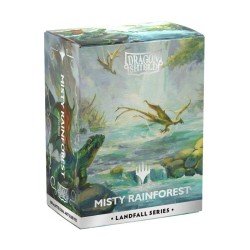 Dragon Shield X Magic - Dual Standard - Landfall - Misty Rainforest (100 mouwen)