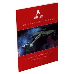 Star Trek Library Die-Cast Klingon D7 Battle Cruiser 10 cm 