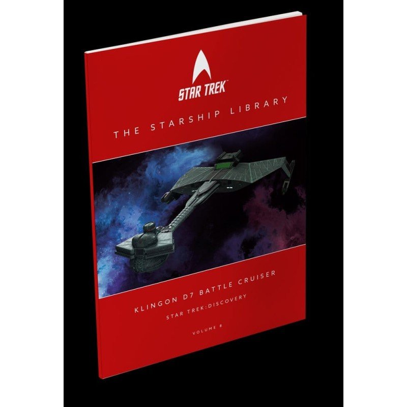 Star Trek Library Die-Cast Klingon D7 Battle Cruiser 10 cm 