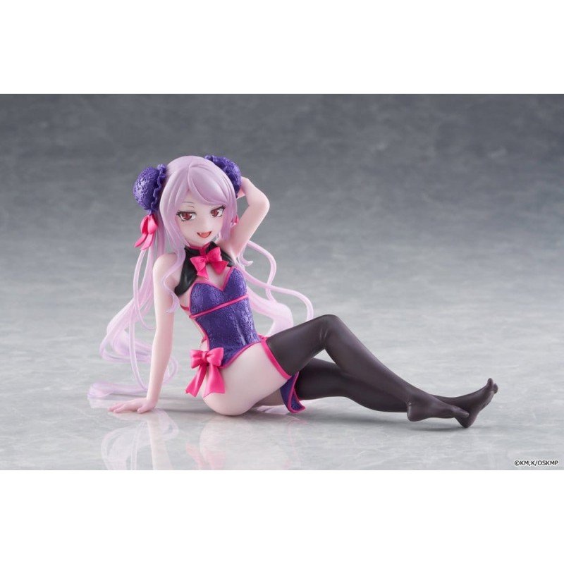 Overlord Desktop Cute statuette PVC Shalltear Chinese Dress Ver. 13 cm